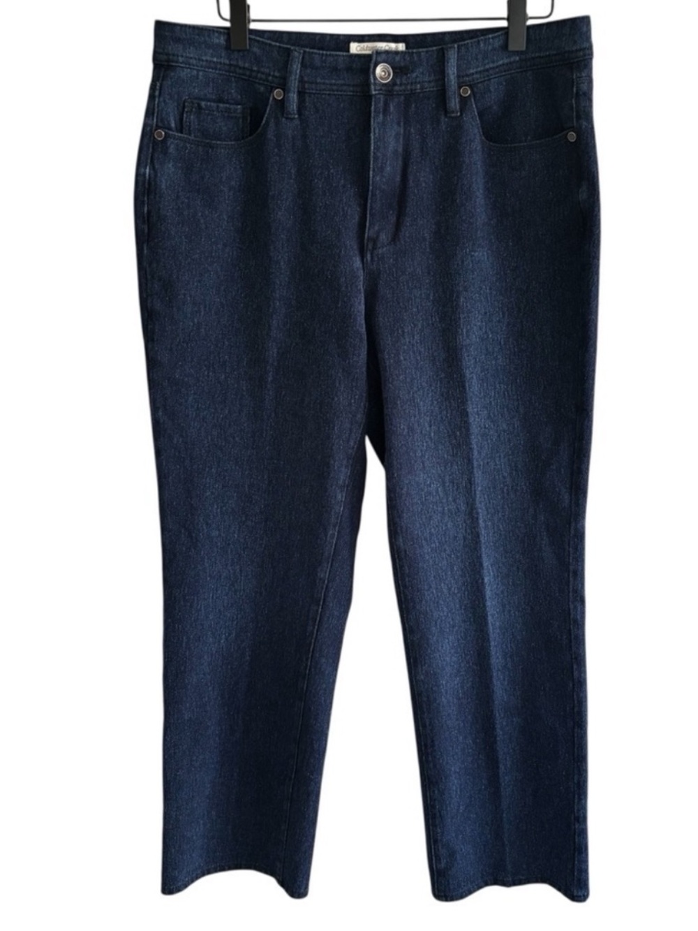 Coldwater Creek Jeans Dark Wash Size 12 Petite Classic Fit Casual Everday Wear